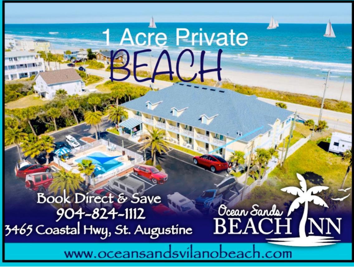 Ocean Sands Beach Inn (Adults Only) Saint Augustine Eksteriør billede